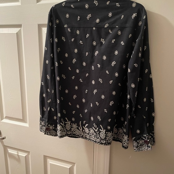 NWOTS QUACKER FACTORY BLACK with tons of bling!M - Picture 6 of 13